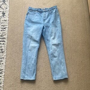Everlane The Way-High Slim Jean, size 31, Vintage Light